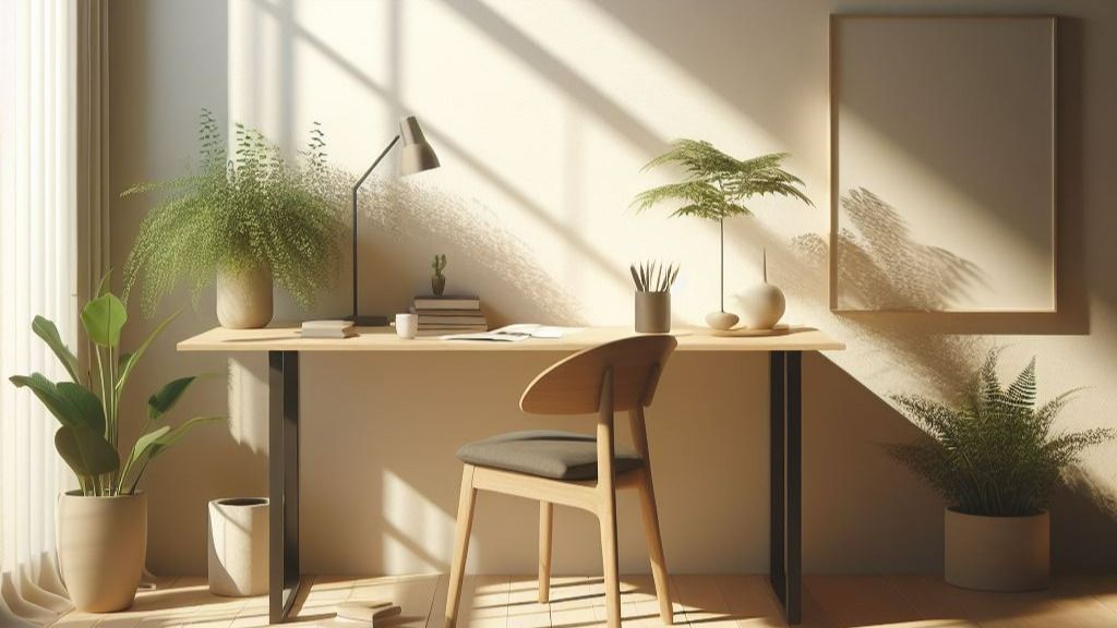 Espacio ordenado para trabajar mejor